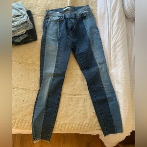 PacSun two tone jeans